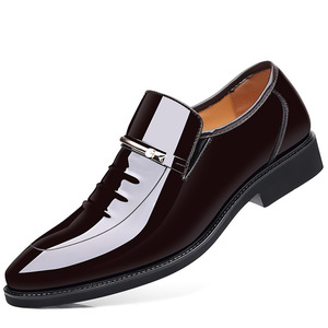 Nuevo Diseño, Venta al por Mayor de Fábrica, <span class=keywords><strong>Zapatos</strong></span> Casuales de Ciudad para Hombre, Moda, Ocio, Ropa Formal, Negocios, Sin Cordones, Brillantes - Product Image 4
