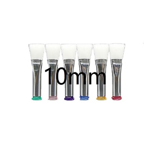 Pennelli a Punta Piatta in Nylon da 10mm per Erogazione Adesivi, Taglierina per Rivestimenti in Colla, Setole Morbide, Dispenser 14G-27G - Product Image 1
