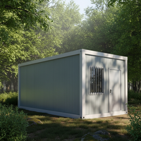 Maison conteneur personnalisable, simple à assembler, amovible, mobile et respirante – Bâtiment mobile en acier pour bureaux, ateliers, hôtels