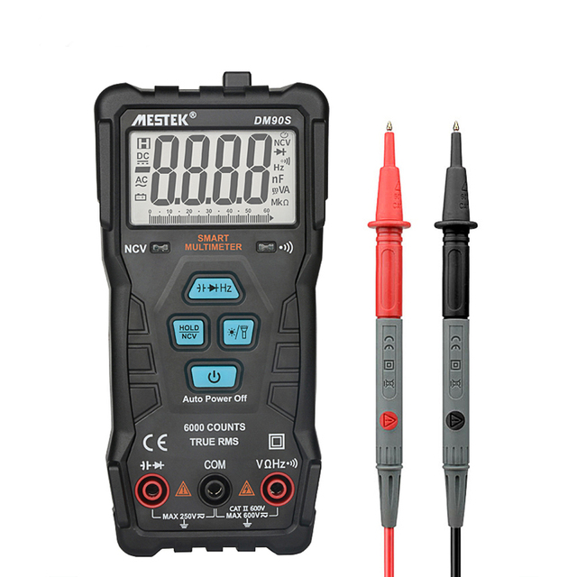 Digital Multimeter 6000 High Precision True RMS Auto Range Ammeter Voltmeter Smart Capacitor Temperature NCV Multimeter