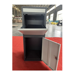 Hot bán hiện đại căn hộ Thư hộp kim loại giao hàng bưu kiện thả hộp lớn ngoài trời hộp thư bưu kiện hộp - Product Image 4