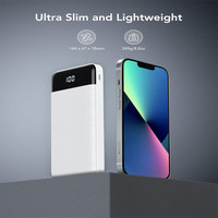 2025 banque d'alimentation Portable tendance 20000Mah avec câble chargeur Portable pour iphone Powerbank batterie externe Cargador Portatil