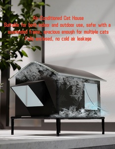 厂家直销宠物冷却屋二合一大型高架婴儿床狗床猫屋夏季室外室内防风雨 - Product Image 6