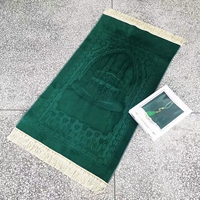 Joli et coloré 100% polyester tapis enfants tapis de prière éducatif pour musulman