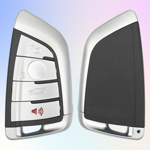 SD 4 botones para BMW 315MHZ FCCID NBGIDGNG1 llave de Control remoto inteligente coche Rc vehículo entrada sin llave Fob llave de coche en blanco - Product Image 2