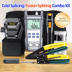 Kit d'outils professionnels FTTH pour fibre optique OPM VFL, cisaille de précision, dénudeur rapide, épissage rapide, connexion à froid SC/<span class=keywords><strong>APC</strong></span>/UPC - Product Image 2
