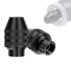 Adaptateur de <span class=keywords><strong>mandrin</strong></span> de perceuse sans clé M7 M8 Mini, pince à vis 0,3-3,2 mm, à changement rapide, à trois griffes, manuel, en cuivre, 30000 - Product Image 1