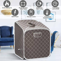 Baignoire pliable multicouche détoxification complète du corps de la maison boîte de Sauna pliable Portable tente de Sauna à vapeur