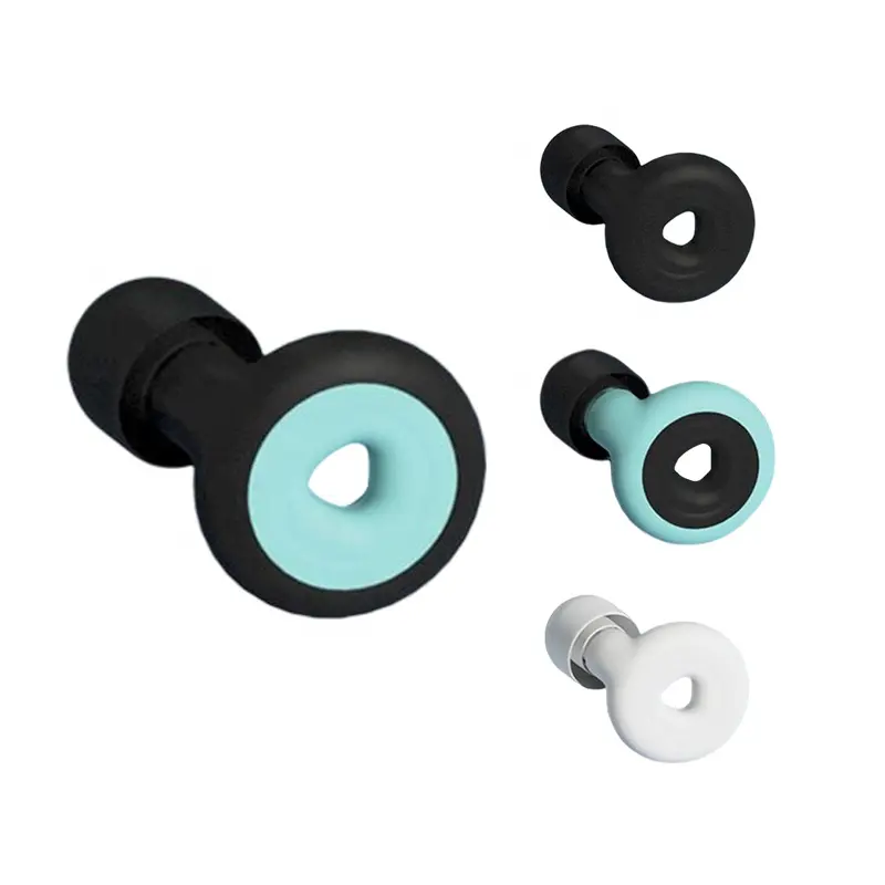 Best Sleeping Ear Plugs High Fidelity Noise Reduction Hearing Protection Airplane Swimming Sleep Silicone Earplugs With Case