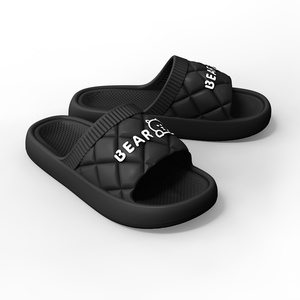 Women's Luxury EVA Slides <strong>Sandals</strong> Soft <strong>Elastic</strong> Thick Sole for Slippers for Summer Trendy Wholesale for House Hotel or Home Use - Product Image 4
