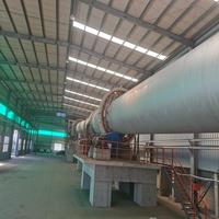 Four rotatif de calcination de bauxite pour l'usine LECA