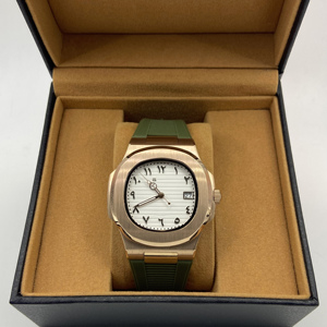 Montre mécanique pour homme avec mouvement NH35 haute précision, boîtier en acier inoxydable avec verre saphir, montre étanche - Product Image 2