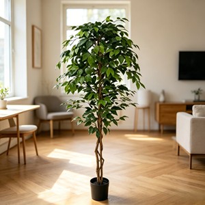 Directly Shipped Factory <b>Plastic</b> Banyan <b>Tree</b> Poles-Evergreen Decor for Valentine's Day & Mother's Day - Product Image 5