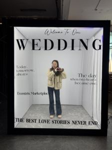 잡지 사진 부스 상자, 배경 상자, LED 조명이 있는 세련된 사진 부스 - Product Image 5