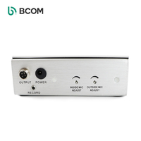 Système d'interphone de guichet bancaire sans contact à double sens, alimenté par batterie, avec écran LCD TFT 4,3 pouces, fonction de billetterie, porte argentée