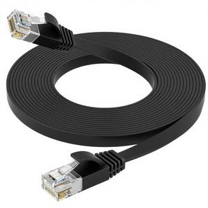 Nhà máy sản xuất denixi Cat6 phẳng vá dây cáp 20m UTP Cat6 cáp thông tin liên lạc cho các thiết bị mạng sử dụng - Product Image 2