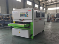 Machine à plaquer les chants à bois avec moteur et roulement PLC pour portes d'armoire à usage domestique