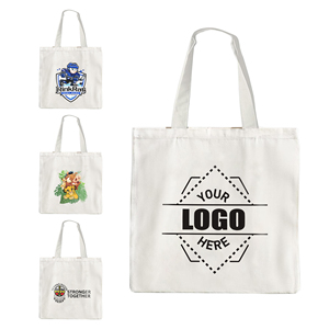 Sac fourre-tout en toile écologique personnalisé tendance, grande capacité, sac de courses en coton recyclé, vente en gros - Product Image 1