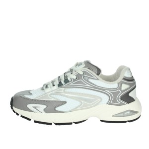 Sneakers Basse W411-SN-NX-WY Bianco/Grigio - Product Image 1
