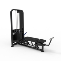 Extension triceps inclinable ergonomique de haute qualité à charges réglables en acier, personnalisable pour l'entraînement de force