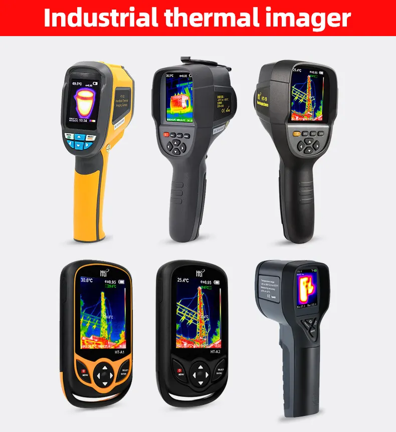 Precio barato Cámara de imagen infrarroja de mano 2,8 "TFT color Pérdida de calor Humedad Termografía Termo Detector