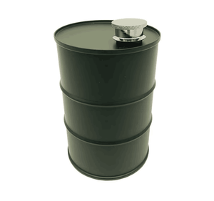 Customized 25oz/750ml Barrel Shaped Stainless Steel Hip <strong>Flask</strong> Black Alcohol Whisky Hip <strong>Flask</strong> Bottle - Product Image 3