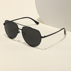 Lunettes de soleil pilote polarisées UV400 à monture intégrale ovale pour la conduite, unisexe adulte 2025 - Product Image 2