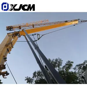 Construction Building 4 Ton Mobile Foldable Mini Crane Lifting Self Erecting Tower Crane