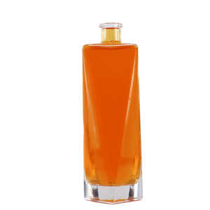 Bouteille de spiritueux de 500 ml avec logo personnalisé, bouteille de <span class=keywords><strong>tequila</strong></span> en verre de luxe super flint - Product Image 2