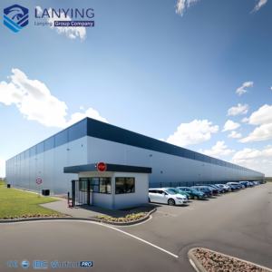 <span class=keywords><strong>Hangar</strong></span> préfabriqué en acier galvanisé, entrepôt, atelier commercial, design moderne - Product Image 4