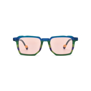Gafas de sol rectangulares con montura completa, lentes de espejo, protección UV 100%, protección solar para hombres y adultos - Product Image 4