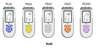 Testeur de pH, ORP, mV et température portable Aoda PD10, multiparamètres, qualité de l'eau, plastique, OEM, ODM