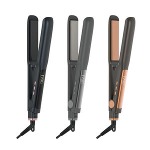 Cuidado del cabello de iones negativos Queratina Alisador de cabello profesional de alta temperatura Uso dual para cabello liso y rizado - Product Image 5