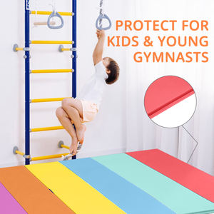 Tapis pliant coloré pour enfants Garderie jeu doux repos tapis d'activité polyvalent tapis pliant intérieur pour bébé - Product Image 5