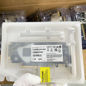 อะแดปเตอร์เครือข่าย MCX556A-EDAT 100GbE EDR InfiniBand แบบสองพอร์ต QSFP28 PCIe 4.0 x16 VPI RDMA สำหรับเซิร์ฟเวอร์ AI GPU ศูนย์ข้อมูล และคลัสเตอร์ - Product Image 6