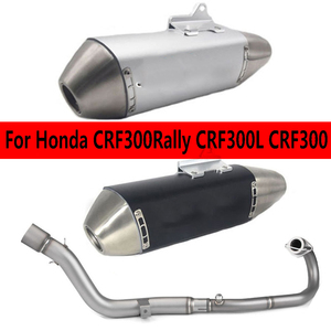 Sistema de Escape Completo para Motocicleta, Silenciador, Tubo de Escape, Escape Slip-on para Honda CRF300Rally <span class=keywords><strong>CRF300L</strong></span> CRF300 2021 2022 <span class=keywords><strong>2023</strong></span> - Product Image 4