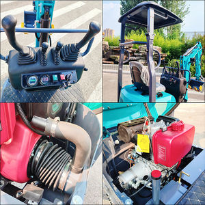 Snelle verzending R12 Mini Graafmachine 1,2 ton Kleine rupsgraafmachine met Kubota motor Euro 5 CE EPA Tuin Boerderij Huis - Product Image 6