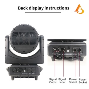 Equipo de Iluminación, Cabeza Móvil Bee Eye de 19x40w, Resistente al Agua para Exteriores - Product Image 4