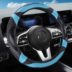 Housse de <span class=keywords><strong>Volant</strong></span> de Type O Antidérapante, Respirante et Anti-Transpiration, Résistante à l'Usure pour un Confort de Conduite Optimal - Product Image 4