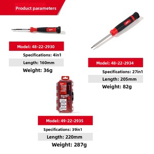 Milwaukee 48-22-2930 Cacciavite di Precisione Multi-Bit con Cappuccio Rotante - Product Image 5