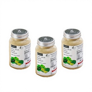 Polvo de Hoja de Kaffir Lime 100% Puro, Orgánico y Premium, Condimento Herbal Natural de Indonesia, Nutrifarm - Product Image 1