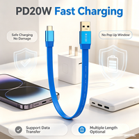 Kabel Data Premium Grosir Tipe C ke L PD20W Pengisian Cepat 1m 1.5m 2m Putih PVC untuk Pengisian Daya Ponsel, Perjalanan, dan Penggunaan di Rumah