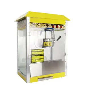 Commercial snack food Desktop Electric popcorn making Roof Small Popcorn Fully Automatic Popcorn Machine