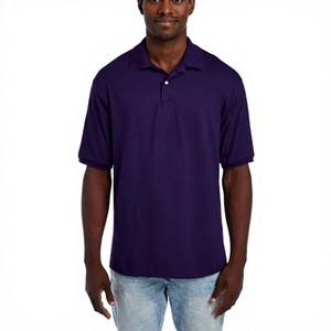 Chemises polo pour hommes Dri Power, évacuation de l'humidité pour un confort tout au long de la journée, piqué 50% coton/50% polyester, 220 GSM, vente en gros, OEM, sur mesure - Product Image 4