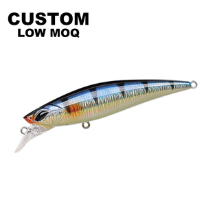 Pêche personnalisé 110mm 19g dur naufrage bar d'eau salée vierge minnow leurre appâts - Product Image 2
