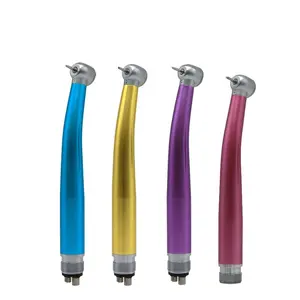 Wholesale Price Dental Airotor Ceramic Bearing Push Button 2 Hole Colorful High Speed Dental Handpiece