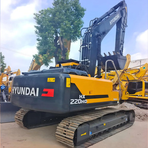 Excavatrice Hyundai HX220HD presque neuve, poids opérationnel de 22 tonnes, excavatrice de construction d'occasion avec moteur puissant - Product Image 1