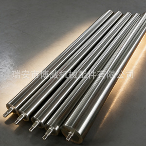 Rodillo guía de acero BOWEI cromado para máquinas de corte, laminado, recubrimiento e impresión, rodillo de presión personalizado de metal y caucho - Product Image 3