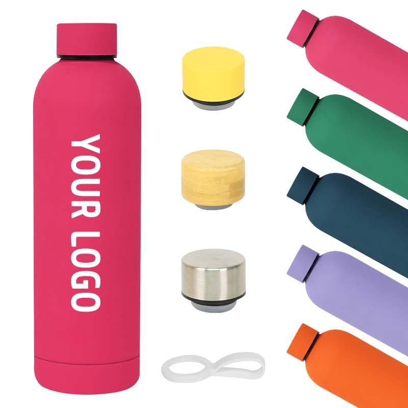 Custom Logo 350ml 500ml Drink Bottle Stainless Steel Double Wall Vaccum ...
