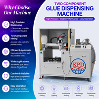 Máquina de Encolado Visual Automática Industrial CNC de Dos Componentes para Resina Epoxi de Silicona y Poliuretano AB para Componentes Electrónicos